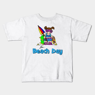 Beach Day Kids T-Shirt